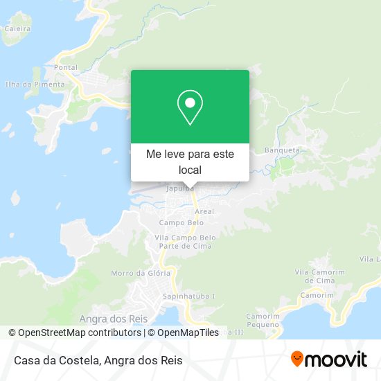 Casa da Costela mapa