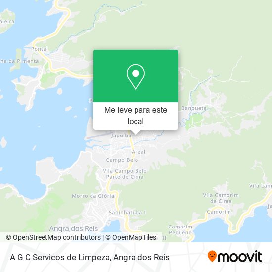 A G C Servicos de Limpeza mapa