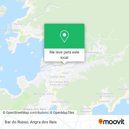 Bar do Russo mapa