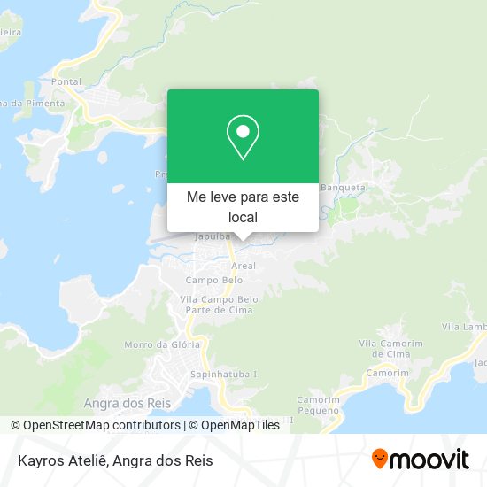 Kayros Ateliê mapa