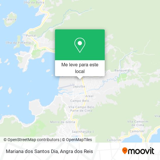 Mariana dos Santos Dia mapa