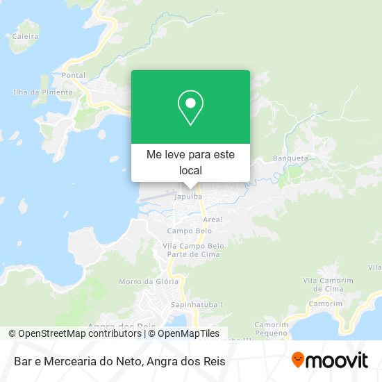 Bar e Mercearia do Neto mapa