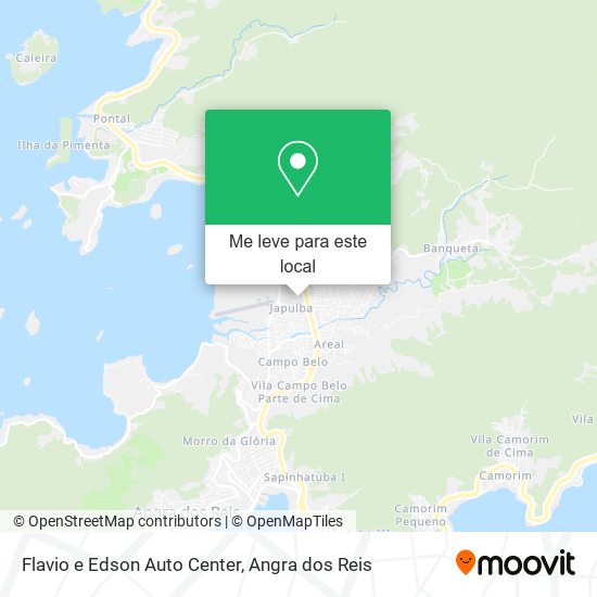 Flavio e Edson Auto Center mapa