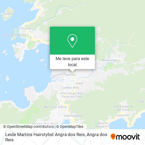 Leide Martins Hairstylist Angra dos Reis mapa