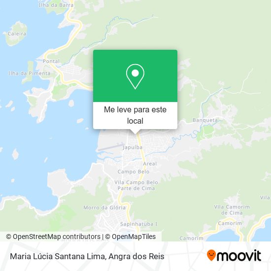 Maria Lúcia Santana Lima mapa