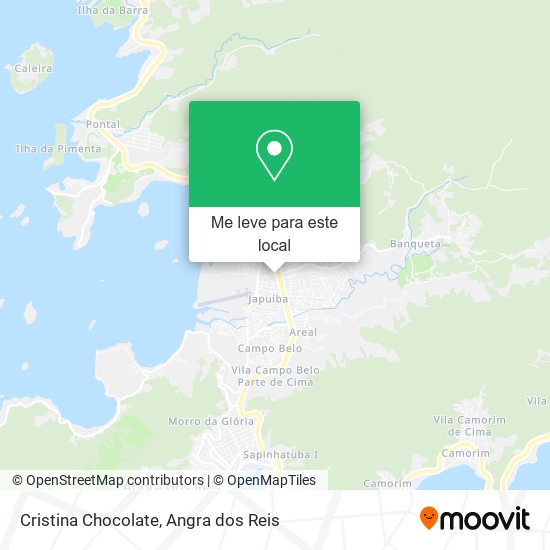 Cristina Chocolate mapa