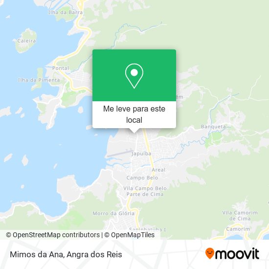 Mimos da Ana mapa