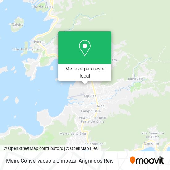 Meire Conservacao e Limpeza mapa