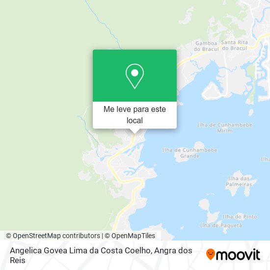 Angelica Govea Lima da Costa Coelho mapa