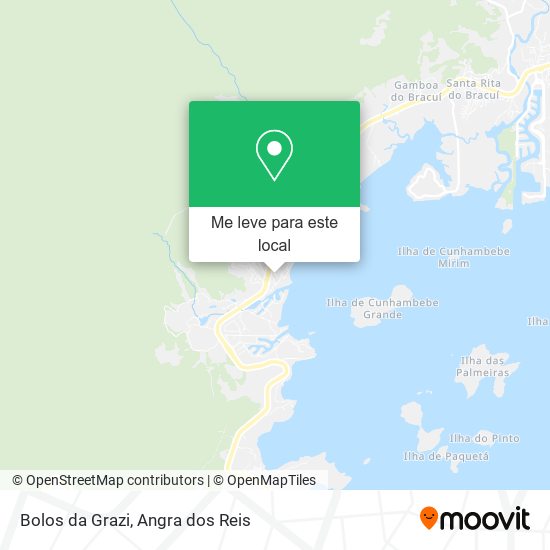 Bolos da Grazi mapa