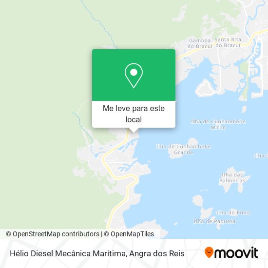 Hélio Diesel Mecânica Marítima mapa