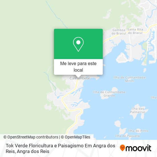 Tok Verde Floricultura e Paisagismo Em Angra dos Reis mapa