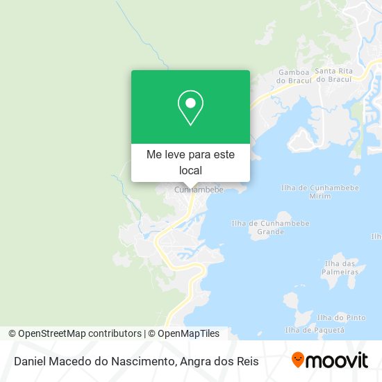 Daniel Macedo do Nascimento mapa