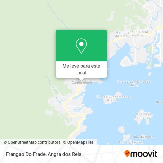 Frangao Do Frade mapa