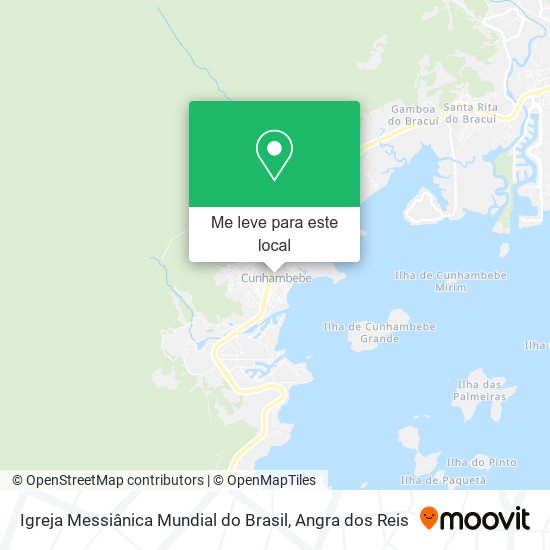 Igreja Messiânica Mundial do Brasil mapa