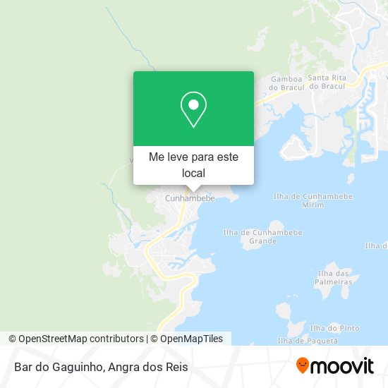 Bar do Gaguinho mapa
