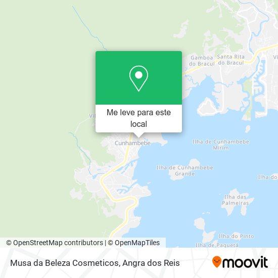 Musa da Beleza Cosmeticos mapa