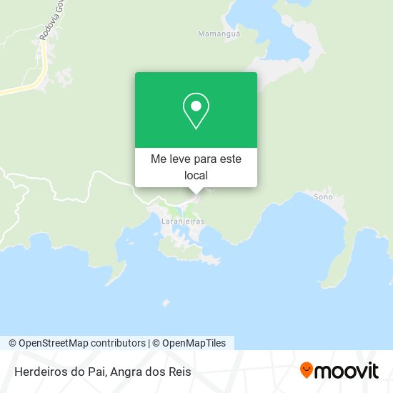 Herdeiros do Pai mapa