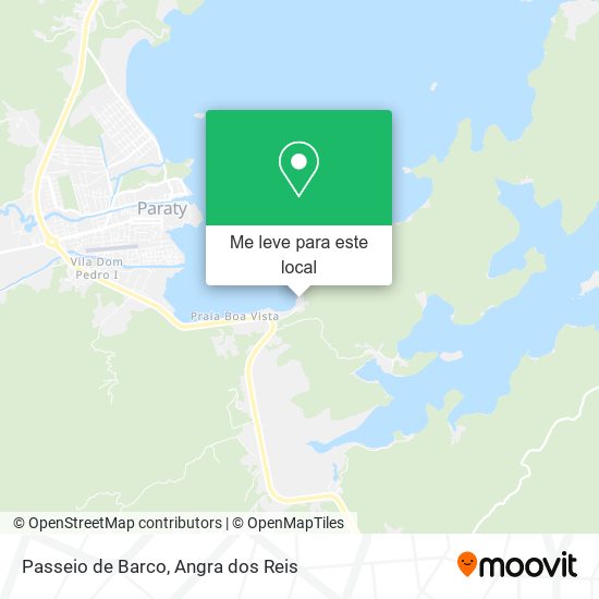 Passeio de Barco mapa