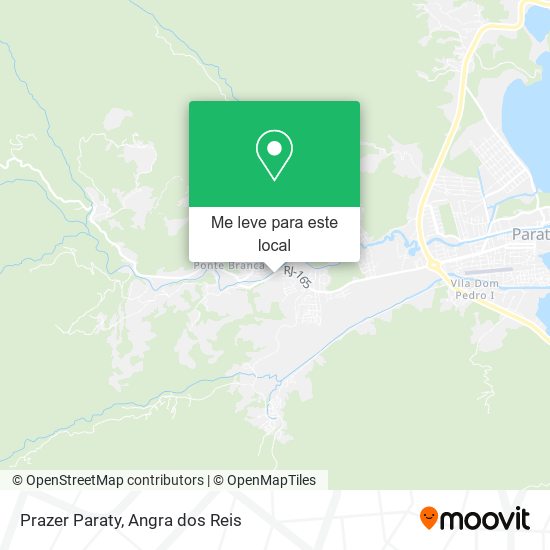 Prazer Paraty mapa