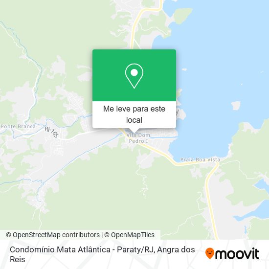 Condomínio Mata Atlântica - Paraty / RJ mapa