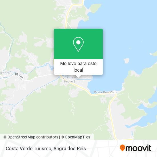 Costa Verde Turismo mapa