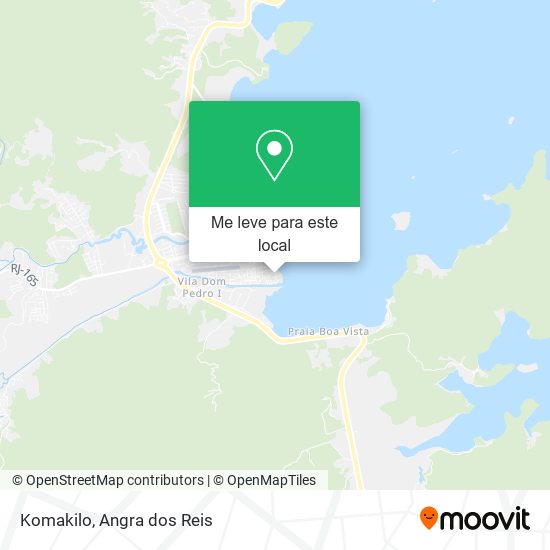 Komakilo mapa