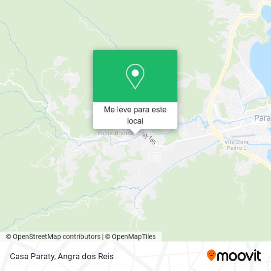 Casa Paraty mapa