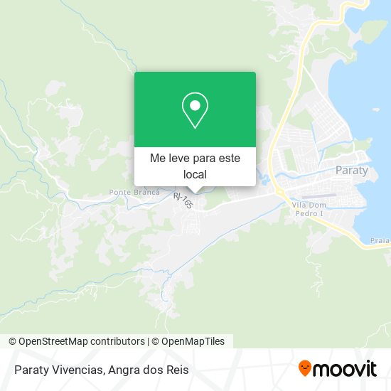 Paraty Vivencias mapa