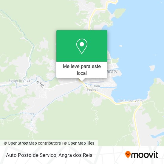 Auto Posto de Servico mapa