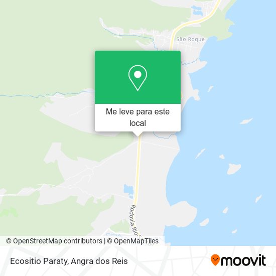 Ecositio Paraty mapa