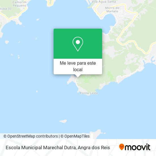 Escola Municipal Marechal Dutra mapa