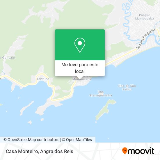 Casa Monteiro mapa