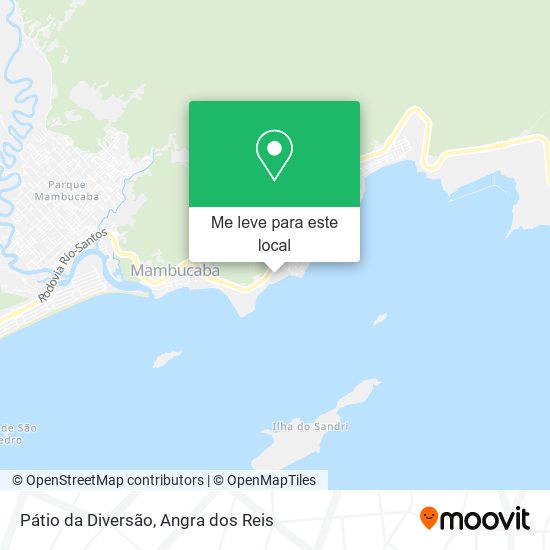 Pátio da Diversão mapa