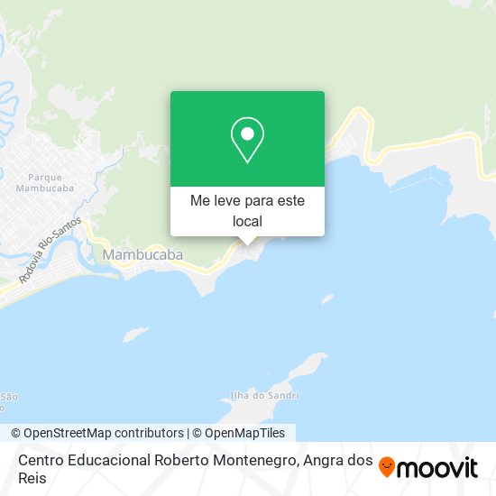 Centro Educacional Roberto Montenegro mapa