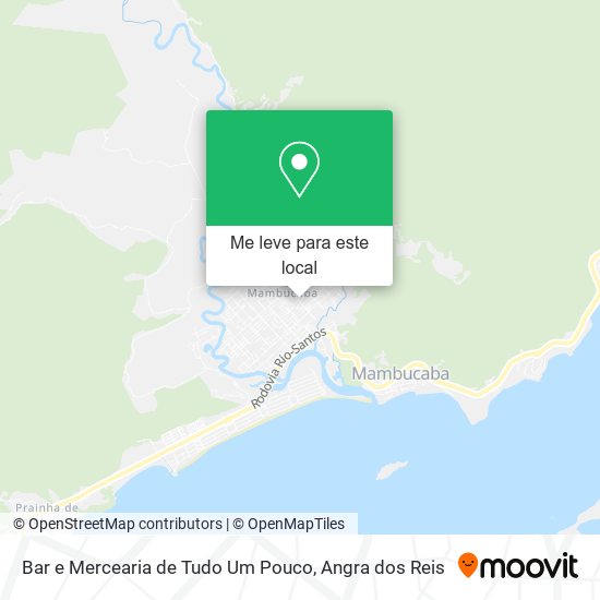 Bar e Mercearia de Tudo Um Pouco mapa