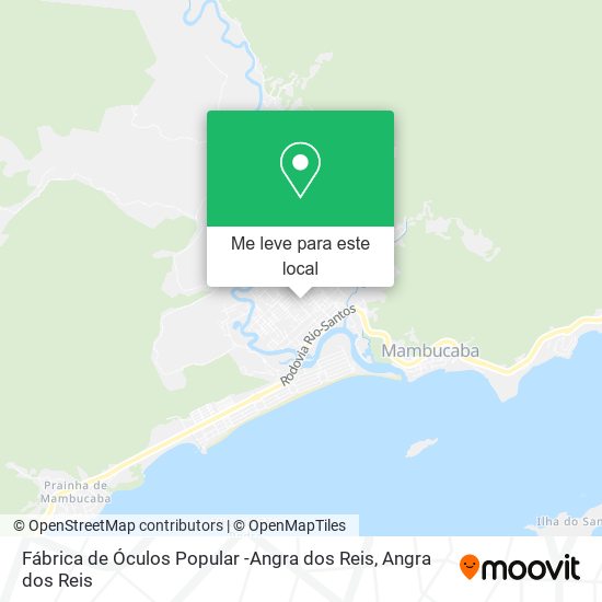 Fábrica de Óculos Popular -Angra dos Reis mapa