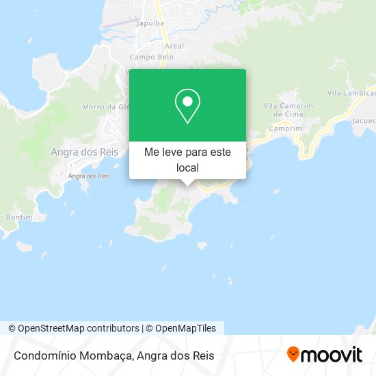 Condomínio Mombaça mapa