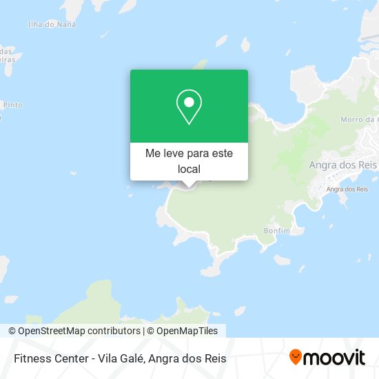 Fitness Center - Vila Galé mapa