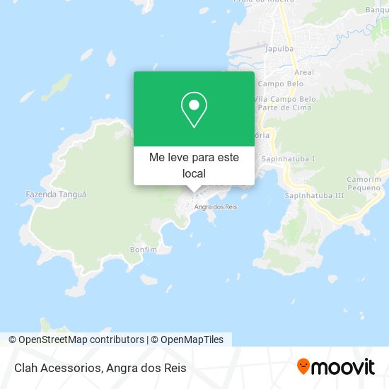 Clah Acessorios mapa