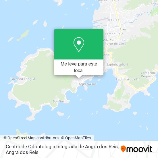 Centro de Odontologia Integrada de Angra dos Reis mapa