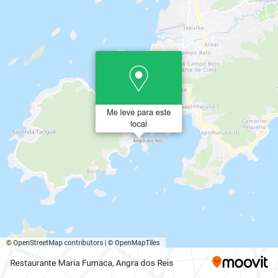 Restaurante Maria Fumaca mapa