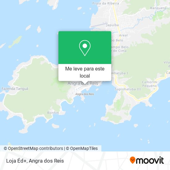 Loja Éd+ mapa