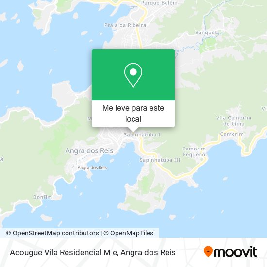 Acougue Vila Residencial M e mapa