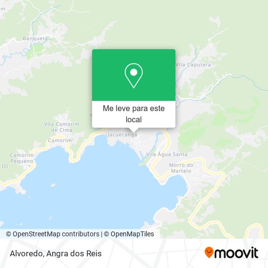 Alvoredo mapa