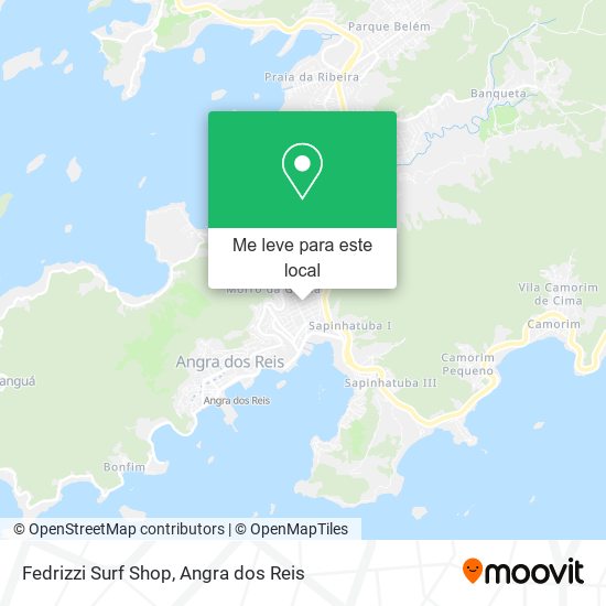 Fedrizzi Surf Shop mapa