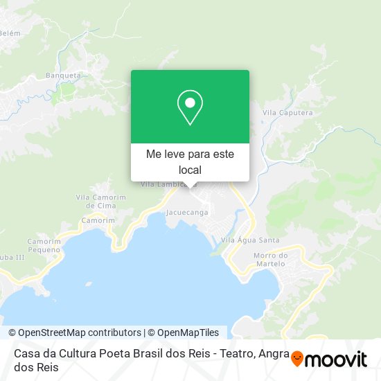 Casa da Cultura Poeta Brasil dos Reis - Teatro mapa