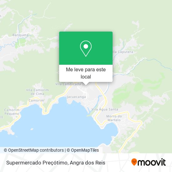 Supermercado Preçótimo mapa