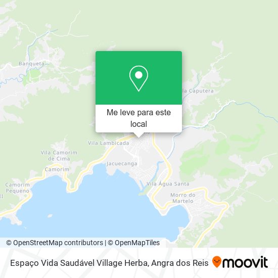 Espaço Vida Saudável Village Herba mapa