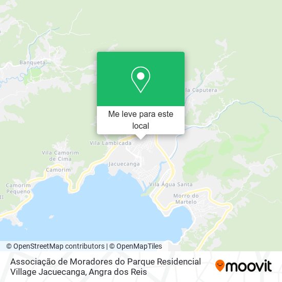 Associação de Moradores do Parque Residencial Village Jacuecanga mapa